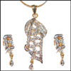 Fancy Necklace Set - Code No:1035 - Click here to View more details about this Product